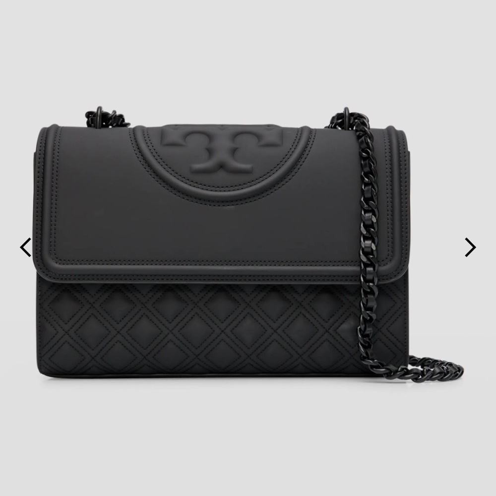 Tory Burch Fleming in Matte Black